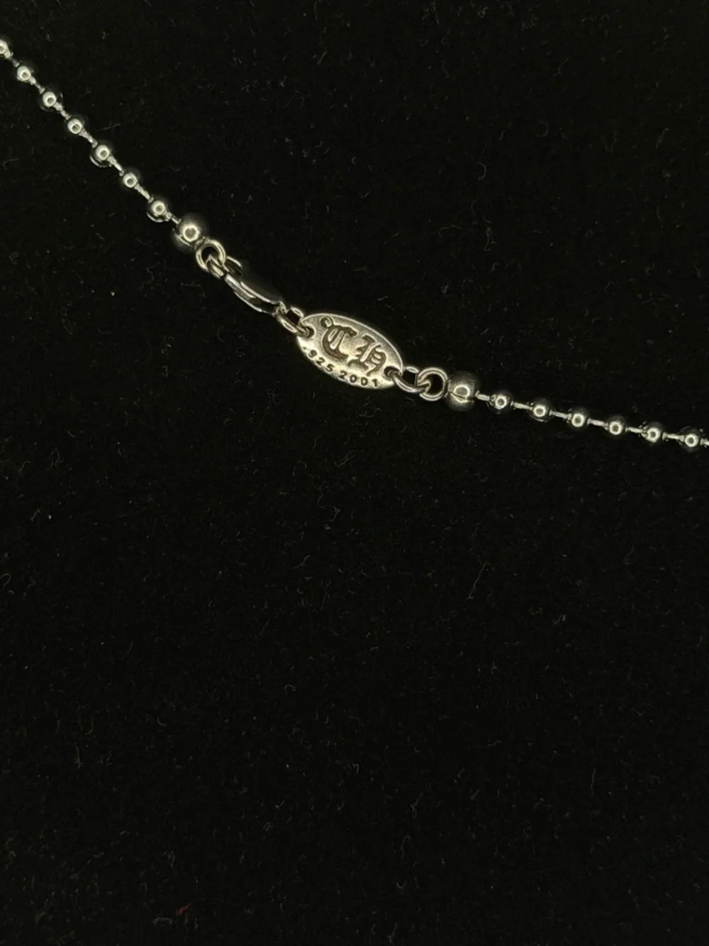Chrome Hearts Big Floral Cross Unisex Necklace - Picture 5 of 5